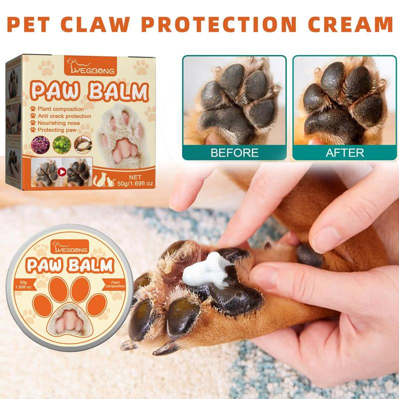 Pet Foot Care Care Balm, Pet Paw Moisturizing Cream, Pet Foot Care Product for Dog & Cat, Pet Supplies, Summer Gifts, Fall Gift