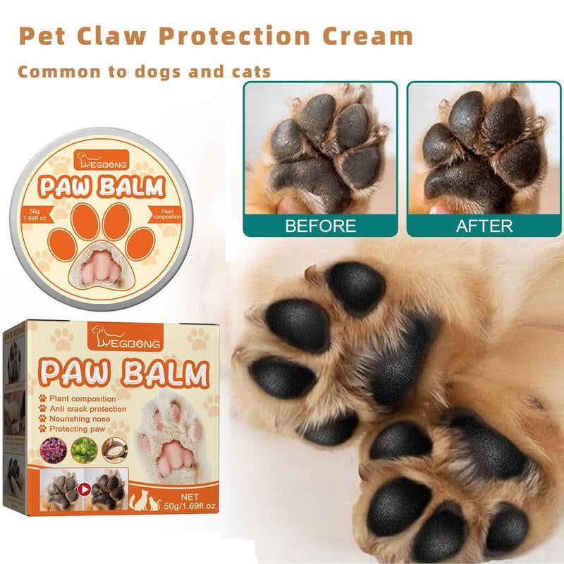 Pet Foot Care Care Balm, Pet Paw Moisturizing Cream, Pet Foot Care Product for Dog & Cat, Pet Supplies, Summer Gifts, Fall Gift