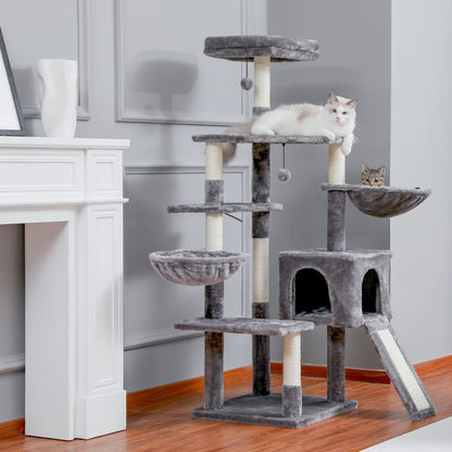 Domestic Delivery Cat Jumping Toy with Ladder Scratching Wood Climbing Tree for Cat Climbing Frame Cat Furniture Scratching Post