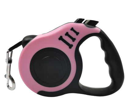 16.5FT Automatic Retractable Dog Leash Pet Collar Automatic Walking Lead Free US