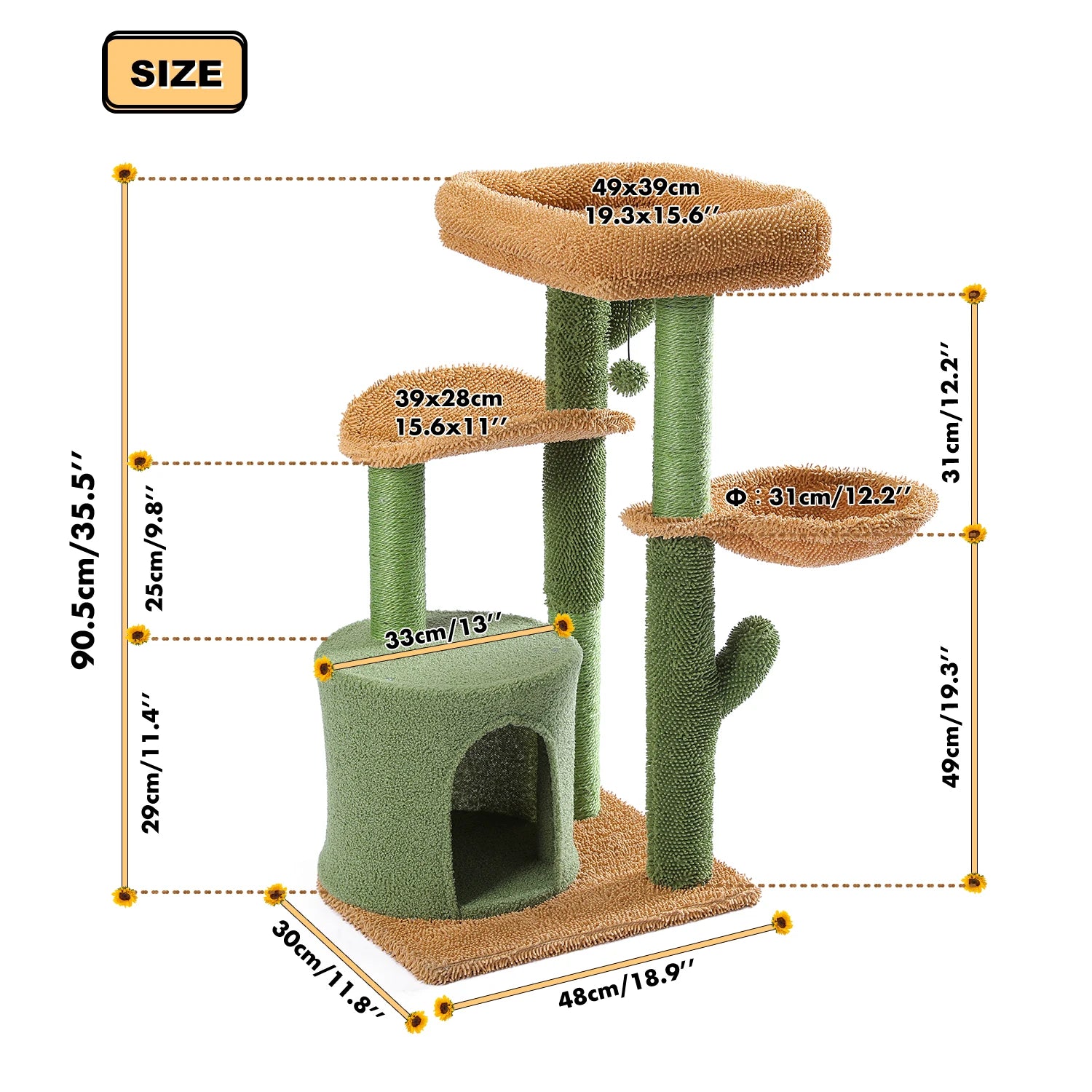 Domestic Delivery Cat Jumping Toy with Ladder Scratching Wood Climbing Tree for Cat Climbing Frame Cat Furniture Scratching Post