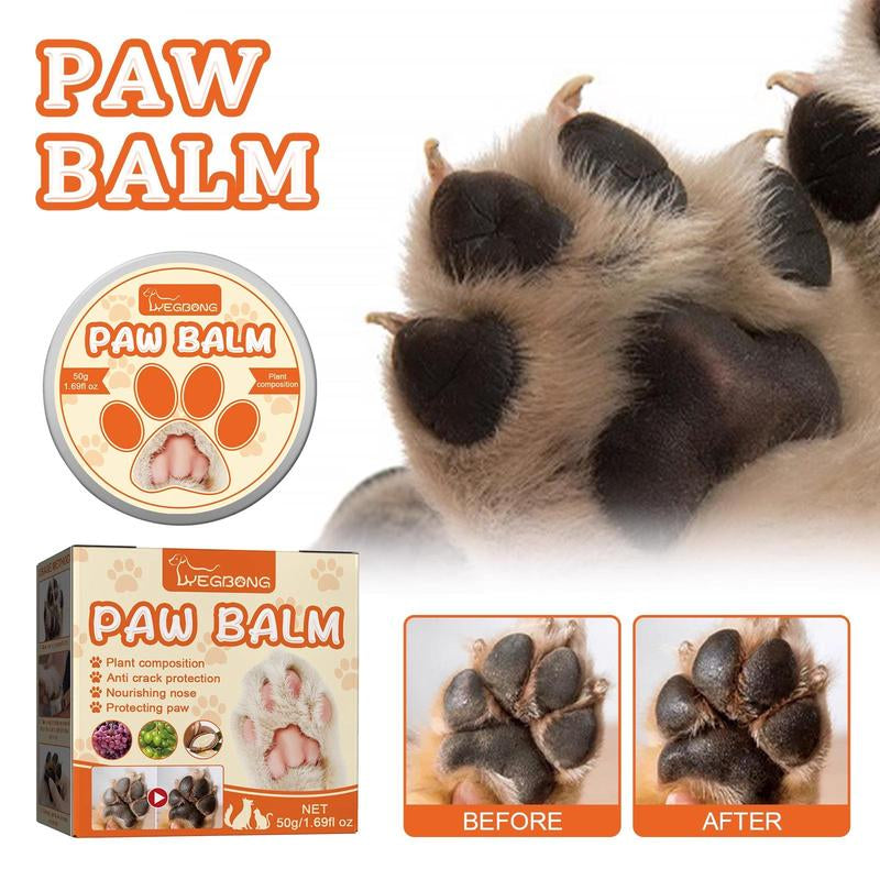 Pet Foot Care Care Balm, Pet Paw Moisturizing Cream, Pet Foot Care Product for Dog & Cat, Pet Supplies, Summer Gifts, Fall Gift